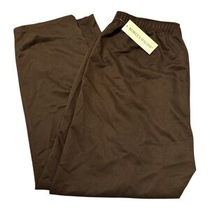 Rebecca Malone Brown Chinos Relaxed Fit XL NWT